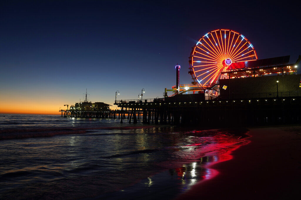 APTOPIX California Daily Life